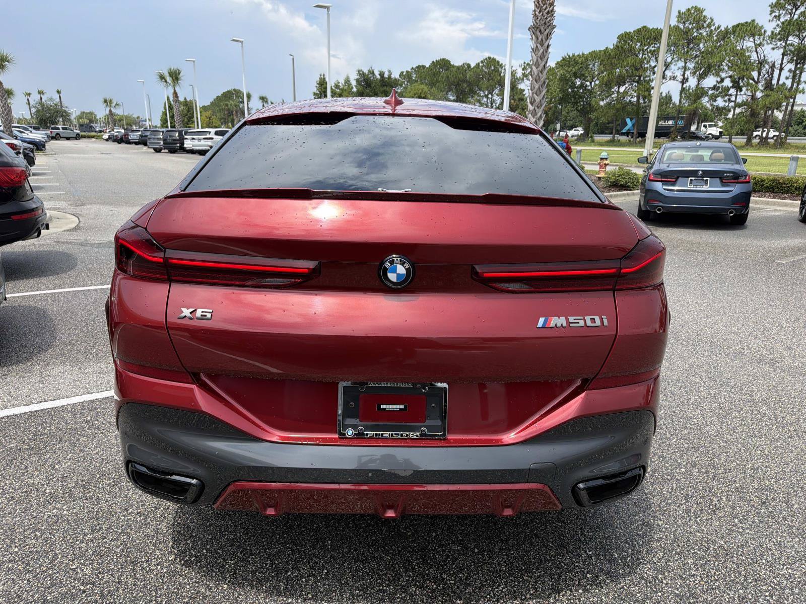 Used 2023 BMW X6 M50i w/ Executive Package AWD/4WD image 3