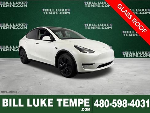 Used 2025 Tesla Model Y Long Range RWD image 1