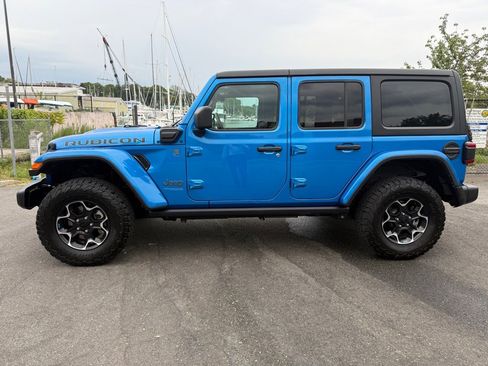 Used 2022 Jeep Wrangler Unlimited Rubicon 4xe w/ Cold Weather Group image 3