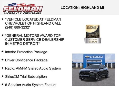 New 2026 Chevrolet Trax RS image 3