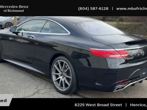Certified 2018 Mercedes-Benz S 560 4MATIC Coupe image 8
