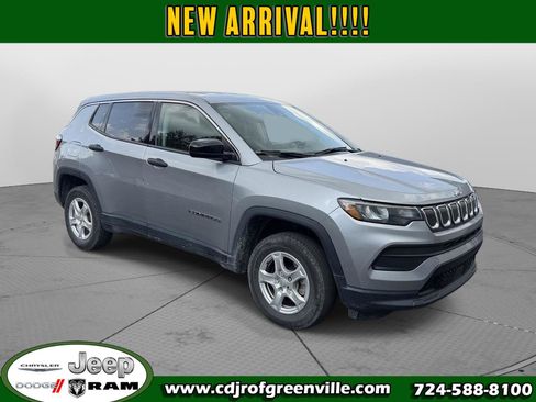 Used 2022 Jeep Compass Sport AWD/4WD image 1