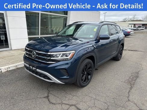 Certified 2022 Volkswagen Atlas SE w/ Black Wheel Package AWD/4WD image 4
