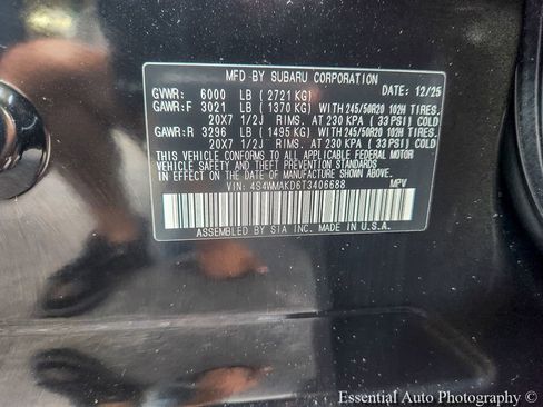 Certified 2026 Subaru Ascent Touring AWD/4WD image 27