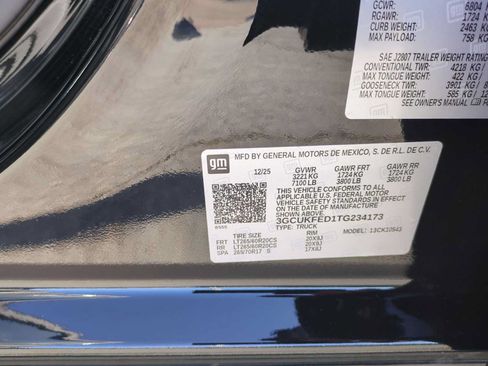 Used 2026 Chevrolet Silverado 1500 LT Trail Boss w/ Safety Package AWD/4WD image 33
