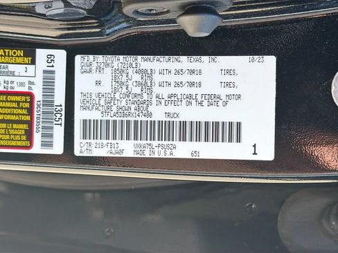 Used 2024 Toyota Tundra SR5 w/ SR5 Convenience Package AWD/4WD image 40