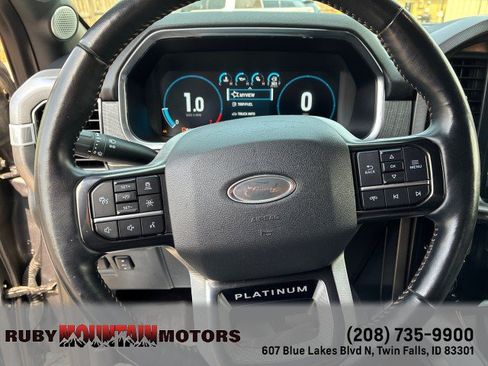 Used 2021 Ford F150 Platinum w/ Equipment Group 701A High AWD/4WD image 16