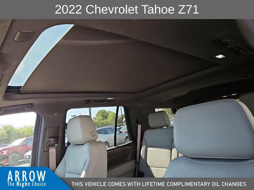 Used 2022 Chevrolet Tahoe Z71 w/ Luxury Package AWD/4WD image 22