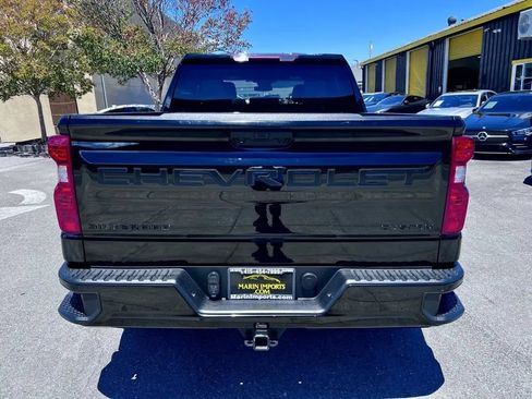 Used 2023 Chevrolet Silverado 1500 Custom w/ LPO, Dark Essentials Package RWD image 8