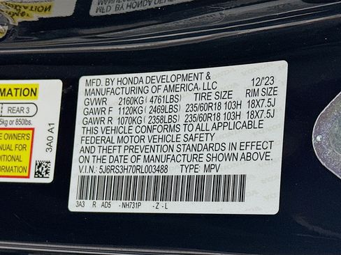 Used 2024 Honda CR-V EX-L image 12