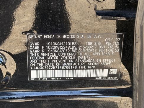 Used 2024 Honda HR-V EX-L image 28