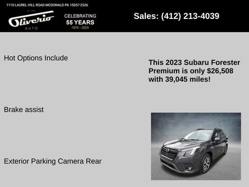 Used 2023 Subaru Forester Premium AWD/4WD image 5