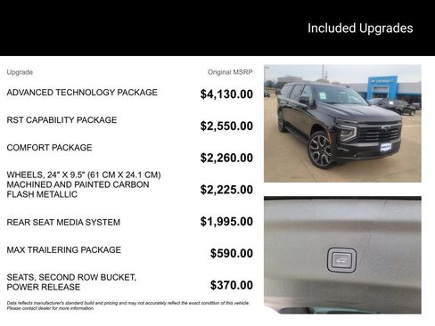 New 2026 Chevrolet Suburban RST w/ Advanced Technology Package image 5