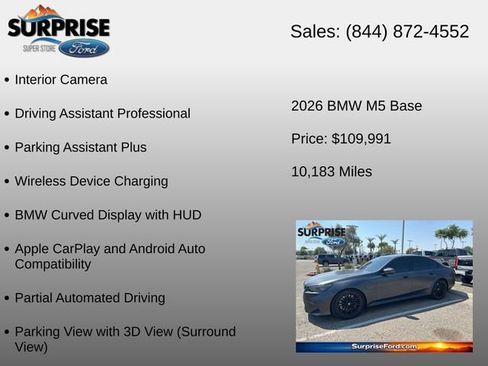 Used 2026 BMW M5 w/ Carbon Package AWD/4WD image 27