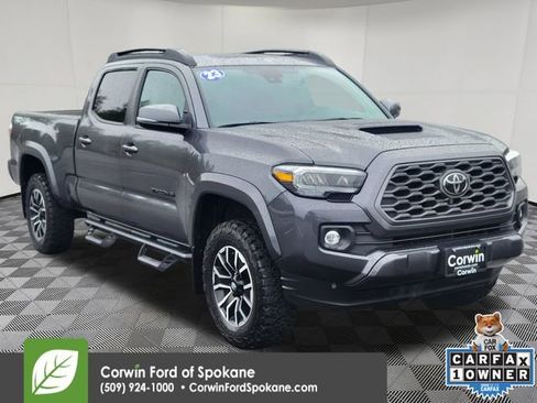 Used 2023 Toyota Tacoma TRD Sport w/ Black Out Package (TMS) AWD/4WD image 1