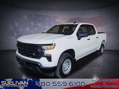 Used 2023 Chevrolet Silverado 1500 W/T w/ Trailering Package AWD/4WD image 1