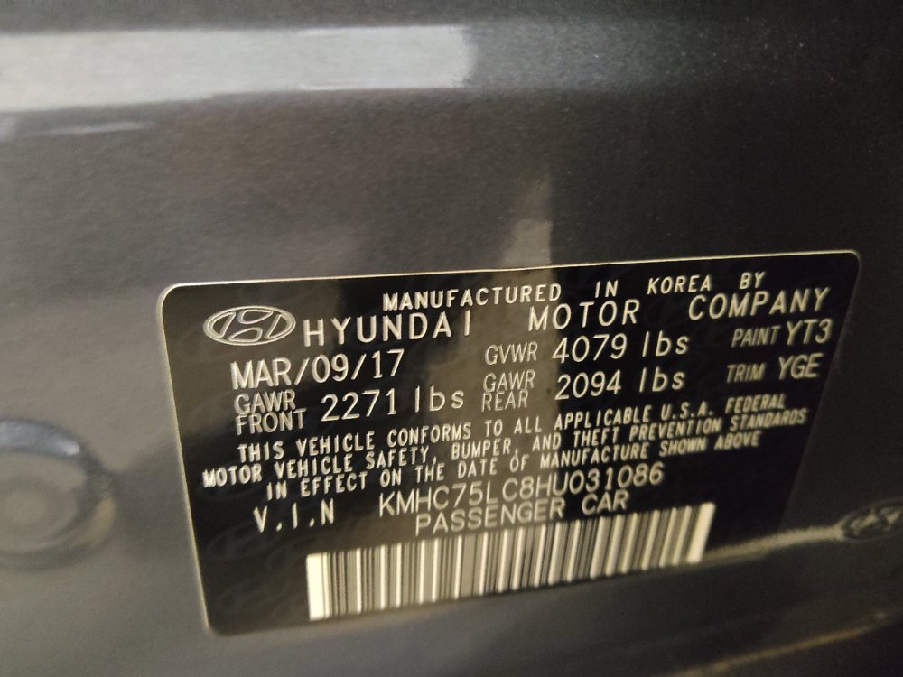 Used 2017 Hyundai Ioniq SEL w/ Tech Package 02 FWD image 33