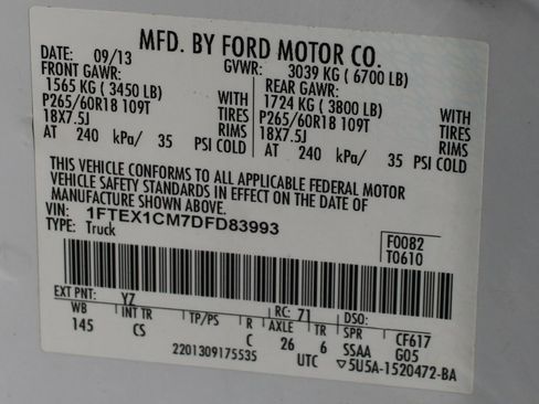Used 2013 Ford F150 STX w/ Mid Equipment Group image 45