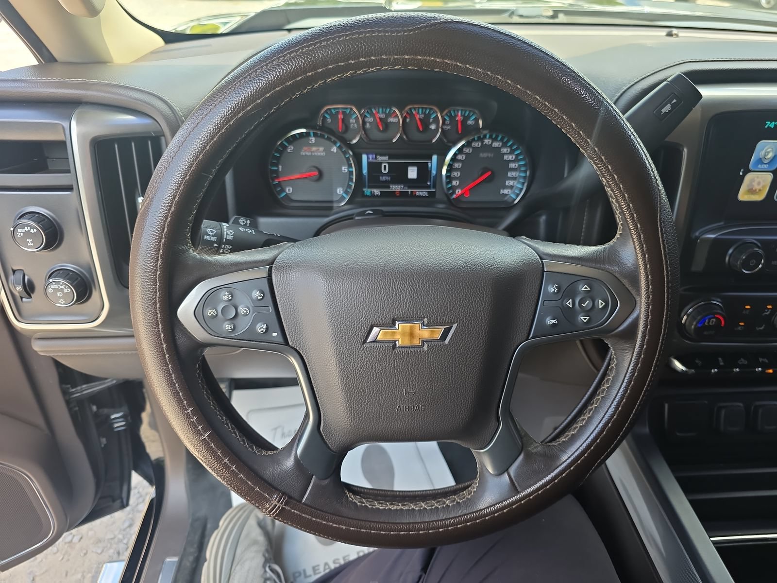 Used 2018 Chevrolet Silverado 1500 LTZ Z71 w/ LTZ Plus Package AWD/4WD image 17