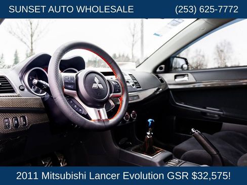 Used 2011 Mitsubishi Lancer Evolution GSR AWD/4WD image 47