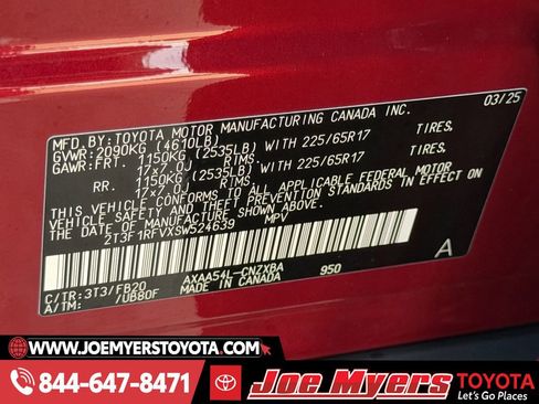 Used 2025 Toyota RAV4 LE image 27