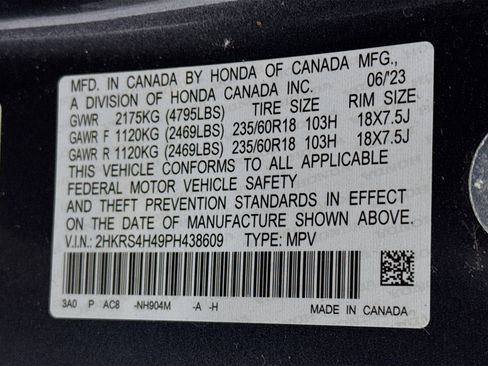 Certified 2023 Honda CR-V EX image 31