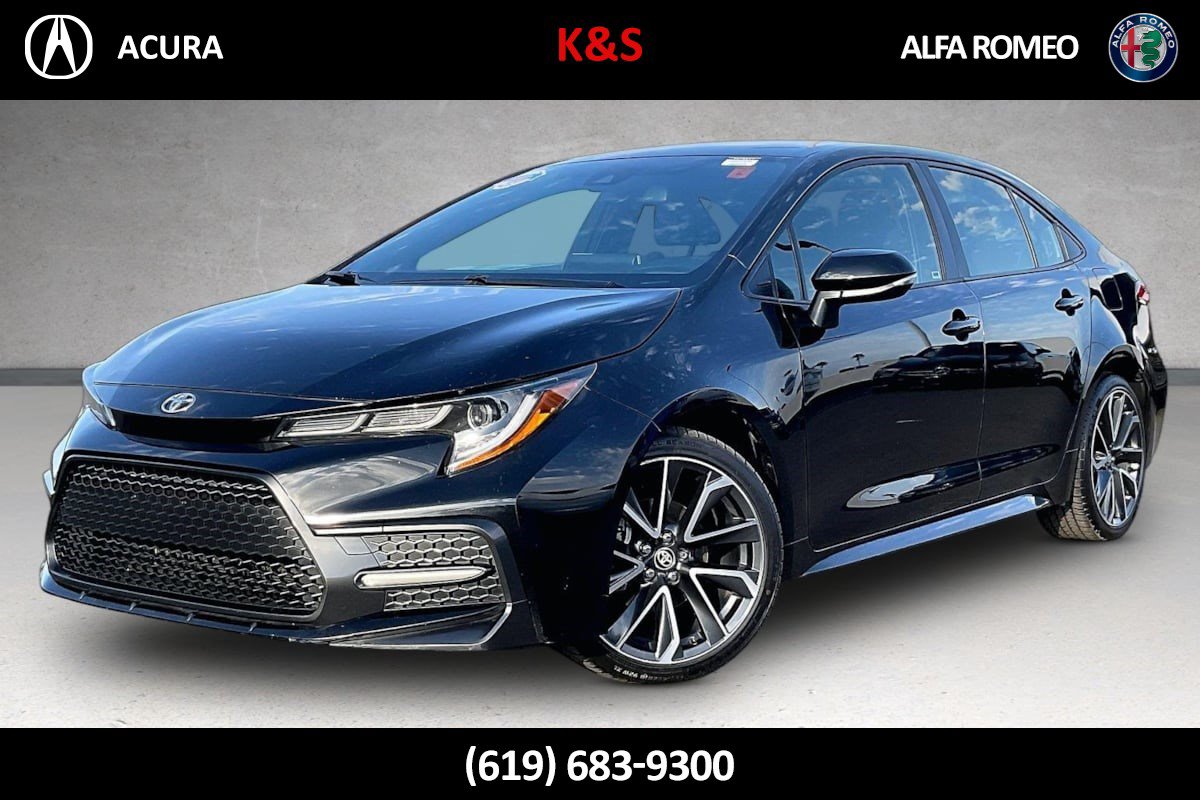 Used 2020 Toyota Corolla SE w/ Carpet Mat Package (TMS) FWD image 1