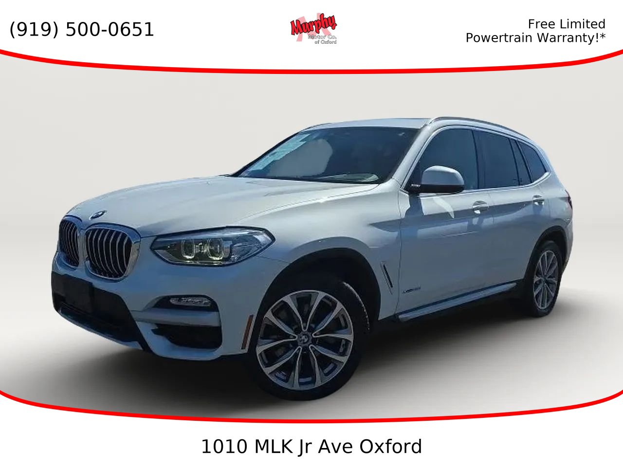 Used 2018 BMW X3 xDrive30i AWD/4WD image 1