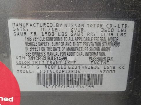 Used 2018 Nissan Kicks S image 33