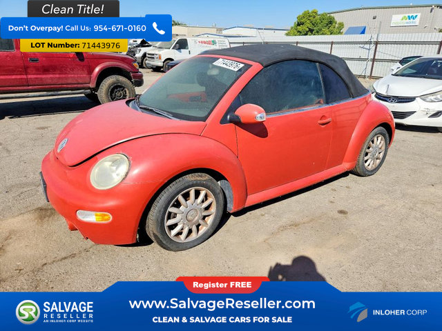 Used 2004 Volkswagen Beetle GLS FWD image 1