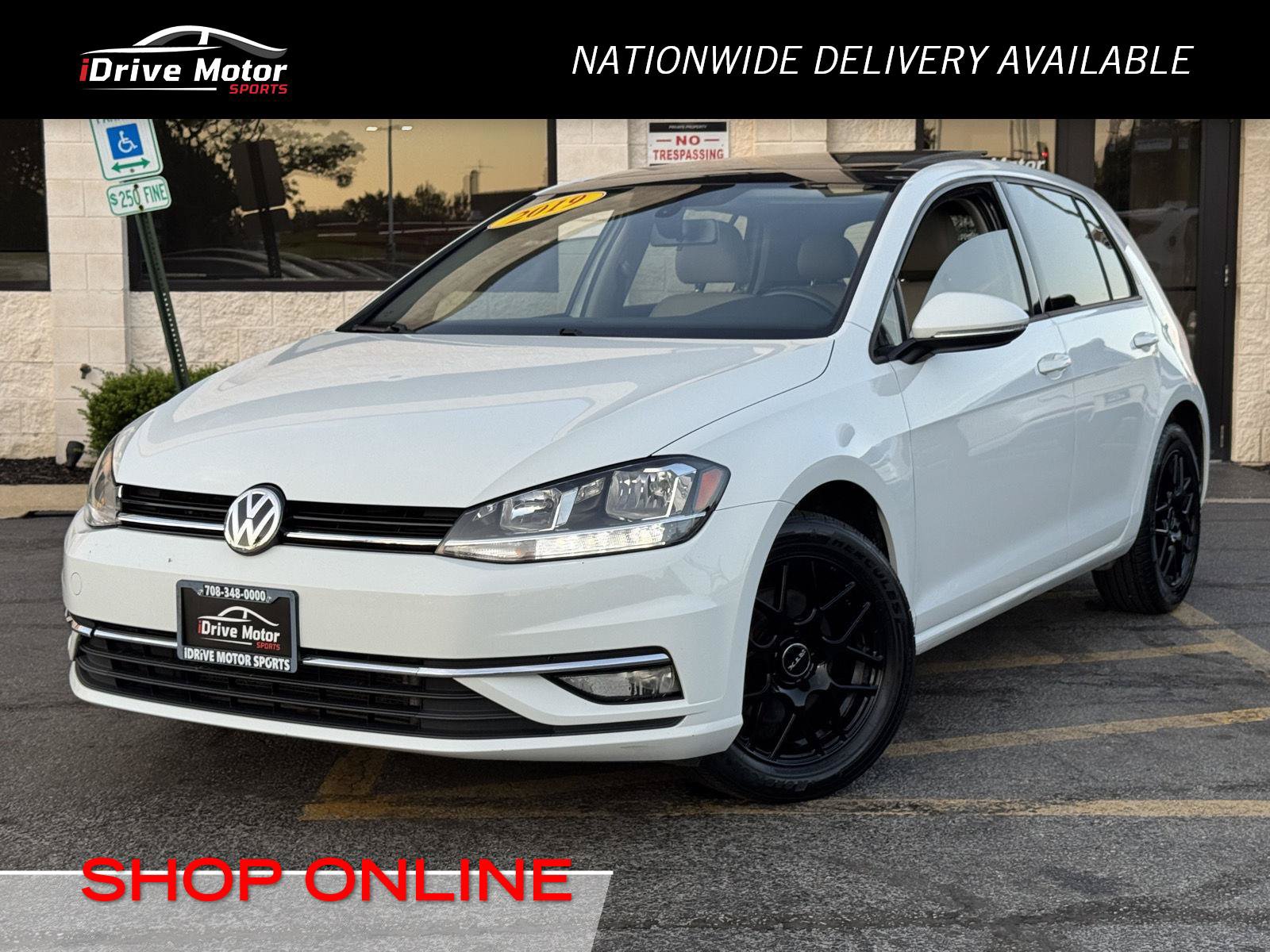 Used 2019 Volkswagen Golf 4-Door FWD image 1