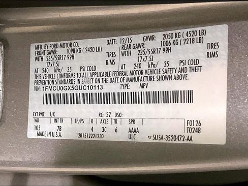 Used 2016 Ford Escape SE image 33