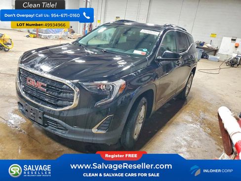 Used 2021 GMC Terrain SLE w/ Driver Convenience Package AWD/4WD image 1