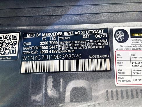 Certified 2021 Mercedes-Benz G 63 AMG 4MATIC image 35