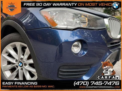 Used 2015 BMW X3 xDrive28i AWD/4WD image 7