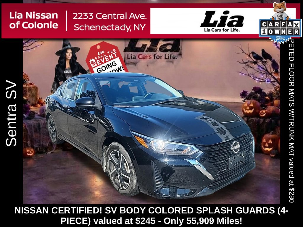 Certified 2024 Nissan Sentra SV FWD image 1