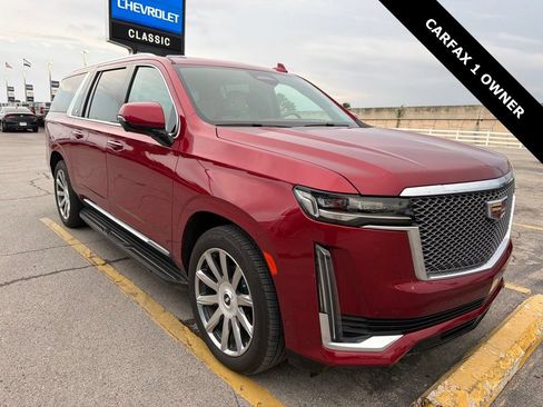 Used 2024 Cadillac Escalade ESV Premium Luxury Platinum w/ Heavy-Duty Trailer Package AWD/4WD image 1