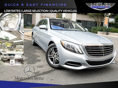 Used 2016 Mercedes-Benz S 550 4MATIC Sedan w/ Premium Package image 1