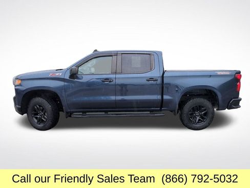 Used 2021 Chevrolet Silverado 1500 Custom Trail Boss w/ Safety Confidence Package AWD/4WD image 2
