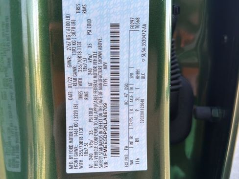 Used 2022 Ford Bronco Outer Banks image 18