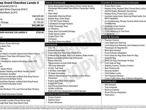 Used 2024 Jeep Grand Cherokee Laredo X image 14