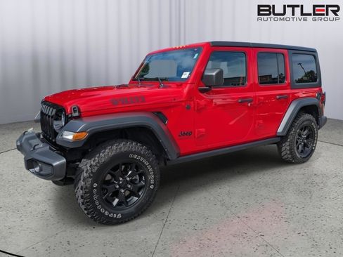 Certified 2023 Jeep Wrangler Unlimited Sport AWD/4WD image 1