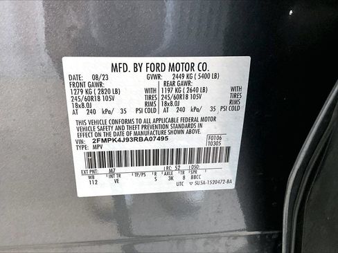 Certified 2024 Ford Edge SEL w/ Convenience Package AWD/4WD image 33