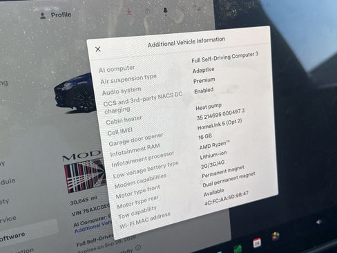 Used 2022 Tesla Model X Plaid AWD/4WD image 8