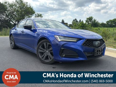 Used 2022 Acura TLX SH-AWD w/ A-SPEC Pkg image 1