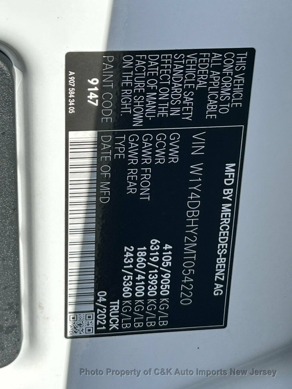 Used 2021 Mercedes-Benz Sprinter 2500 image 42