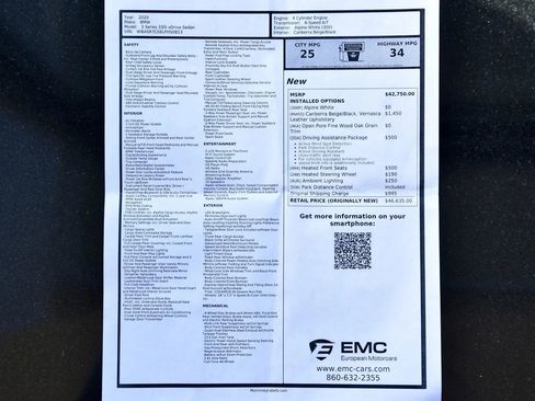 Used 2020 BMW 330i xDrive Sedan w/ Driving Assistance Package image 31