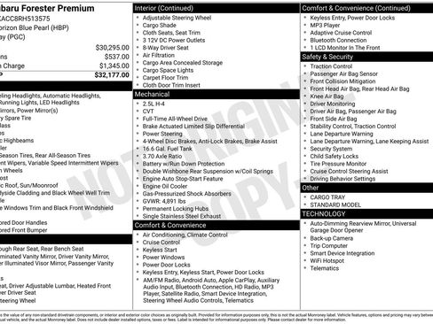 Certified 2024 Subaru Forester Premium image 32