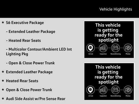 Used 2020 Audi S6 Premium Plus w/ S6 Executive Package image 2