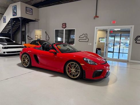 Used 2022 Porsche 718 Boxster Spyder RWD image 86